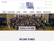 Tablet Screenshot of mmea.net